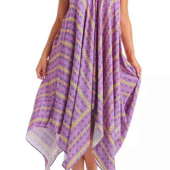 Jessica Simpson Bright Lace  Cover Up Dress - Picture 4 of 7